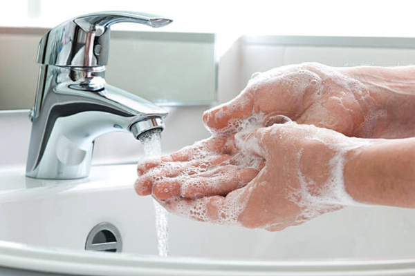 higienização das mãos
